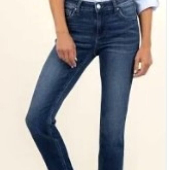 NWT - Kut from the Kloth Catherine Boyfriend Denim Capri - size 16 - Picture 1 of 7